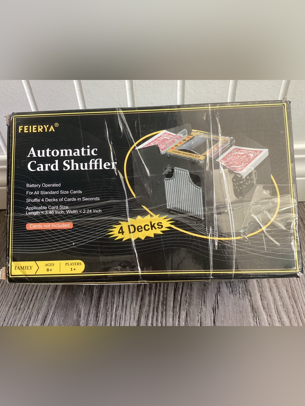 4 Deck Automatic Card Shuffler